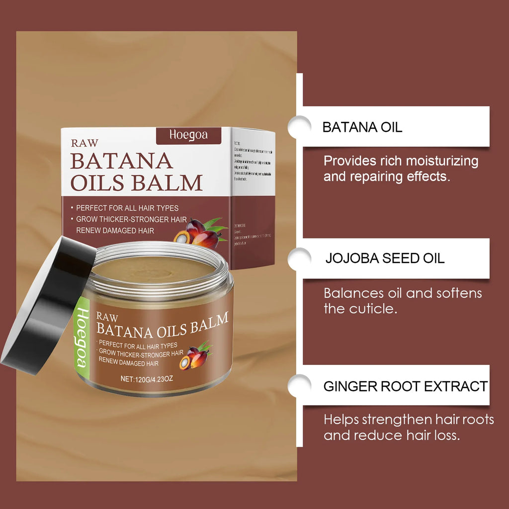 Pure Batana Hair Mask Repair Split Ends Dry Promote Regeneration Oasis Select