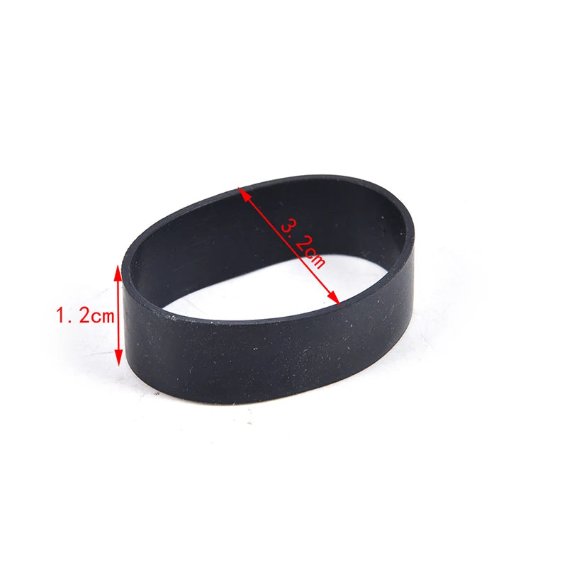 5Pcs Rubber Fixed Rings Diving Webbing Dive Weight Belt Tank Backplate Strap@#X Oasis Select Black
