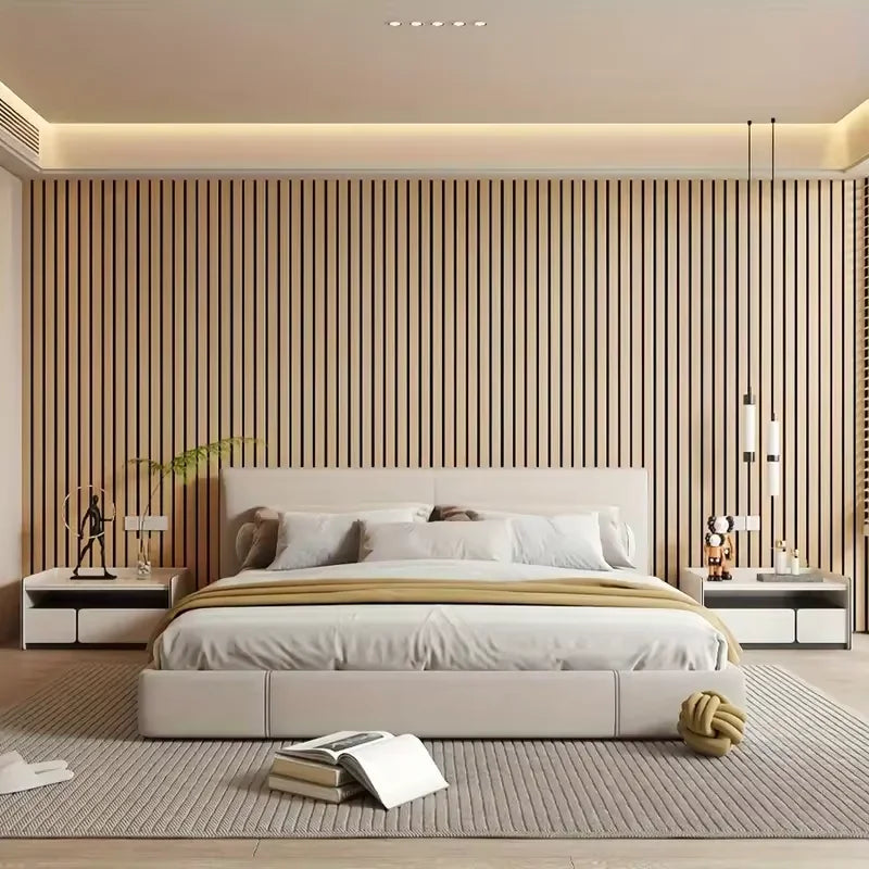 3D Textured Groove Waterproof Wall Sticker Easy To Tear And Apply Self-Adhesive Backing Suitable For Ceilings And Living Rooms. Oasis Select