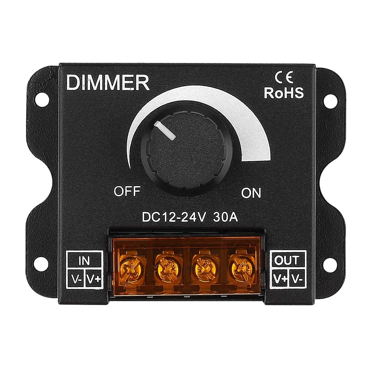 LED Dimmer 12V 24V For LED Strip 12V-24V 30A LED Light Regulator Adjustable Controller For SMD 2835 5050 LED Light Strip Oasis Select 12V-24V 30A
