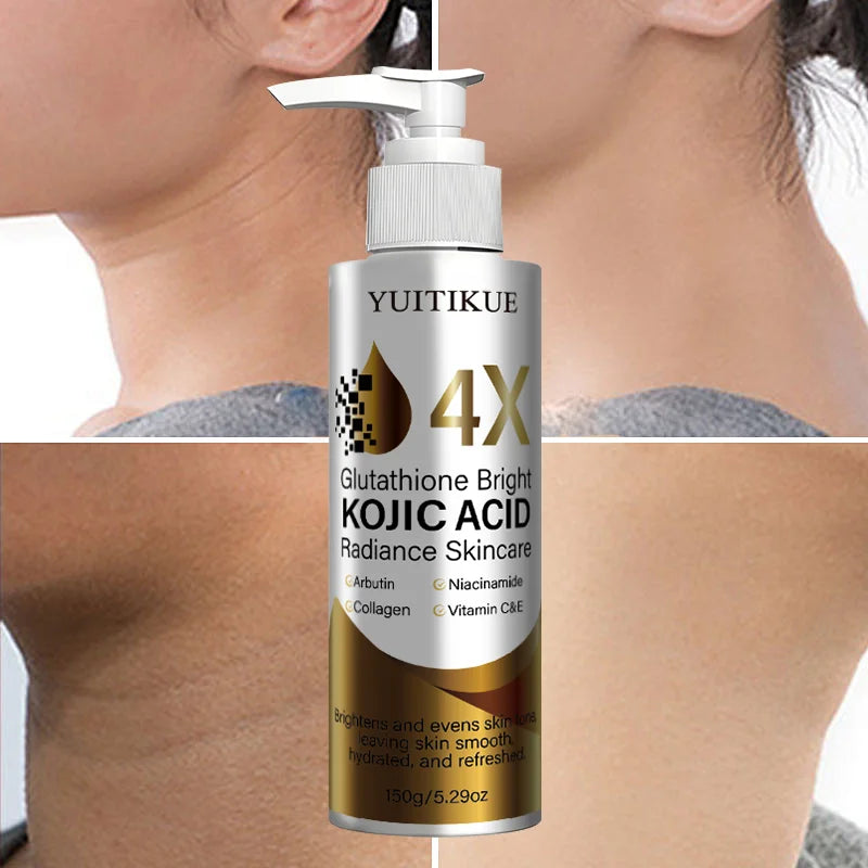 YUITIKUE Kojic Acid Brightening Cream Even Skin Tone Deep Hydrate Gentle For Delicate Skin Full Body Use Oasis Select Default Title