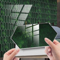 Retro dark green diamond arrow shaped crystal ceramic tile paste self-adhesive floor paste home kitchen renovation wall paste Oasis Select 20cm x 10cm 12 pieces