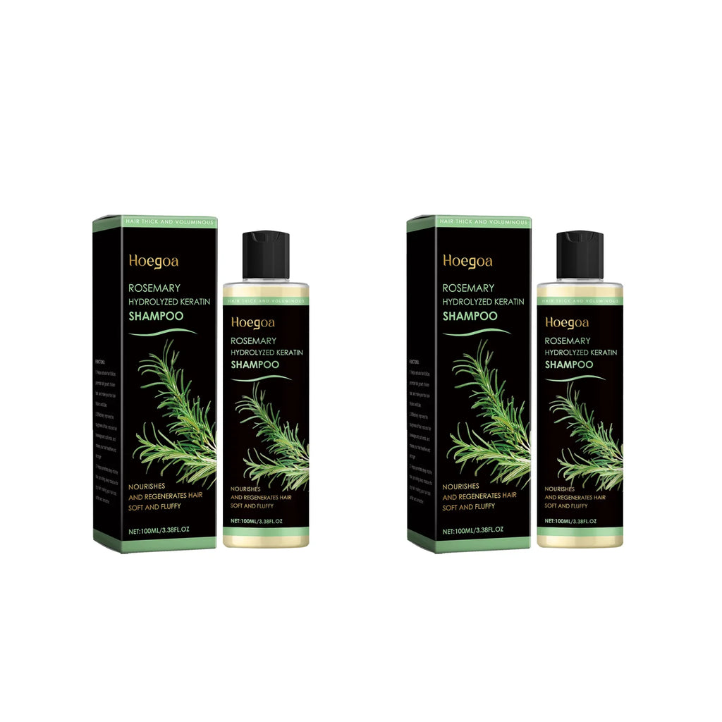 HOEGOA Rosemary Keratin Shampoo – Hair Growth & Repair Hair Growth Shampoo Oasis Select 2pcs