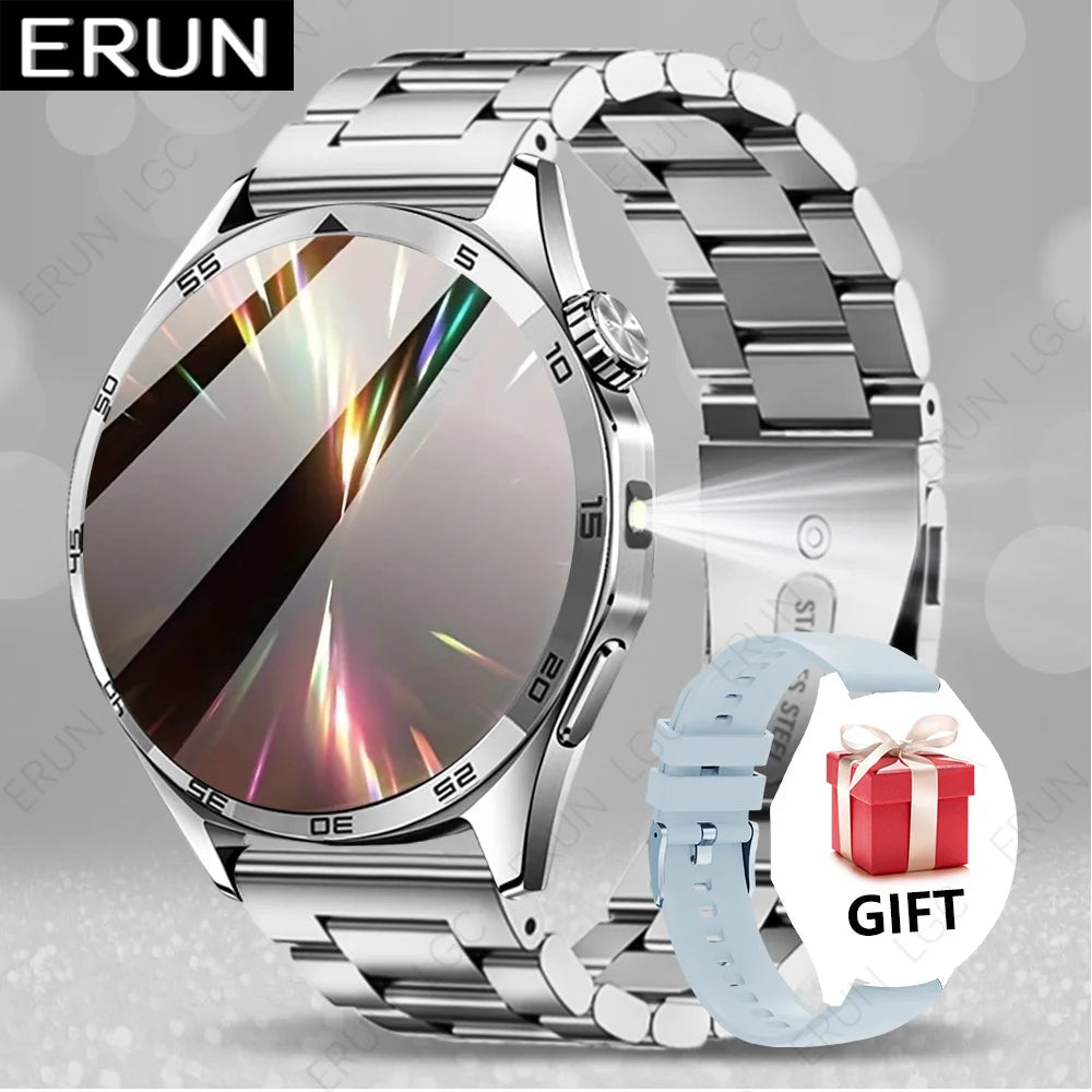 ERUN Men's Smartwatch | Fitness Tracker, Calling & HD Display
