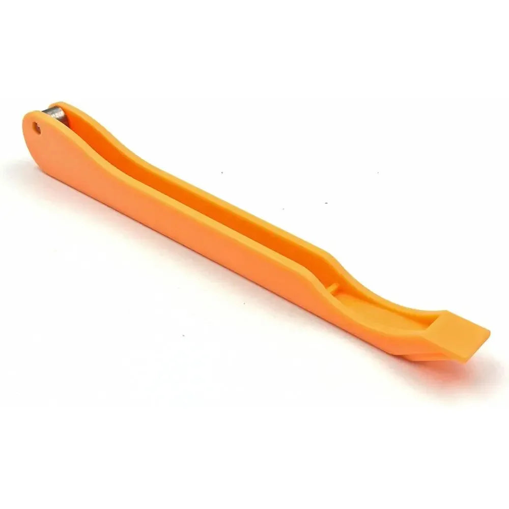 Protable Stained Glass Copper Foiling Tool DIY Copper Foil Wrapping Tool Time-Saving Hand Foiler for 7/32" Copper Foil Tape Oasis Select Orange