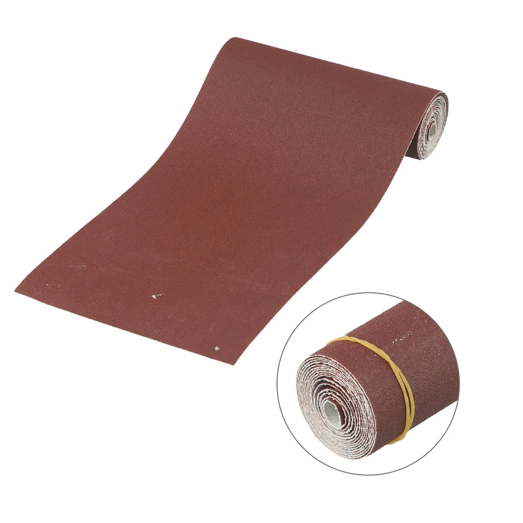 Sandpaper Roll Emery Cloth Sanding Abrasive Sheets 80 120 180 240 600 800Grit For Wood Furniture Metal Polishing Tools Oasis Select
