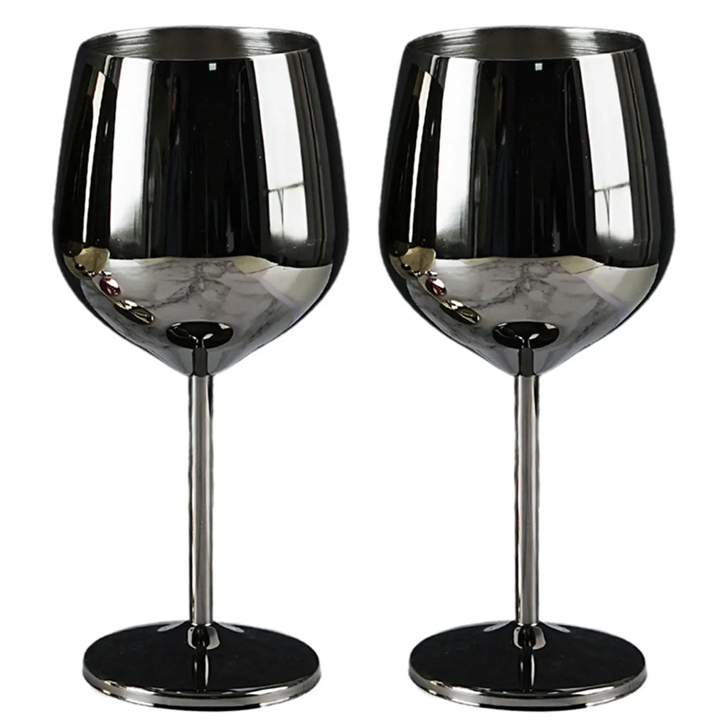 Shatterproof Stainless Steel Wine Glasses | Cocktail & Champagne