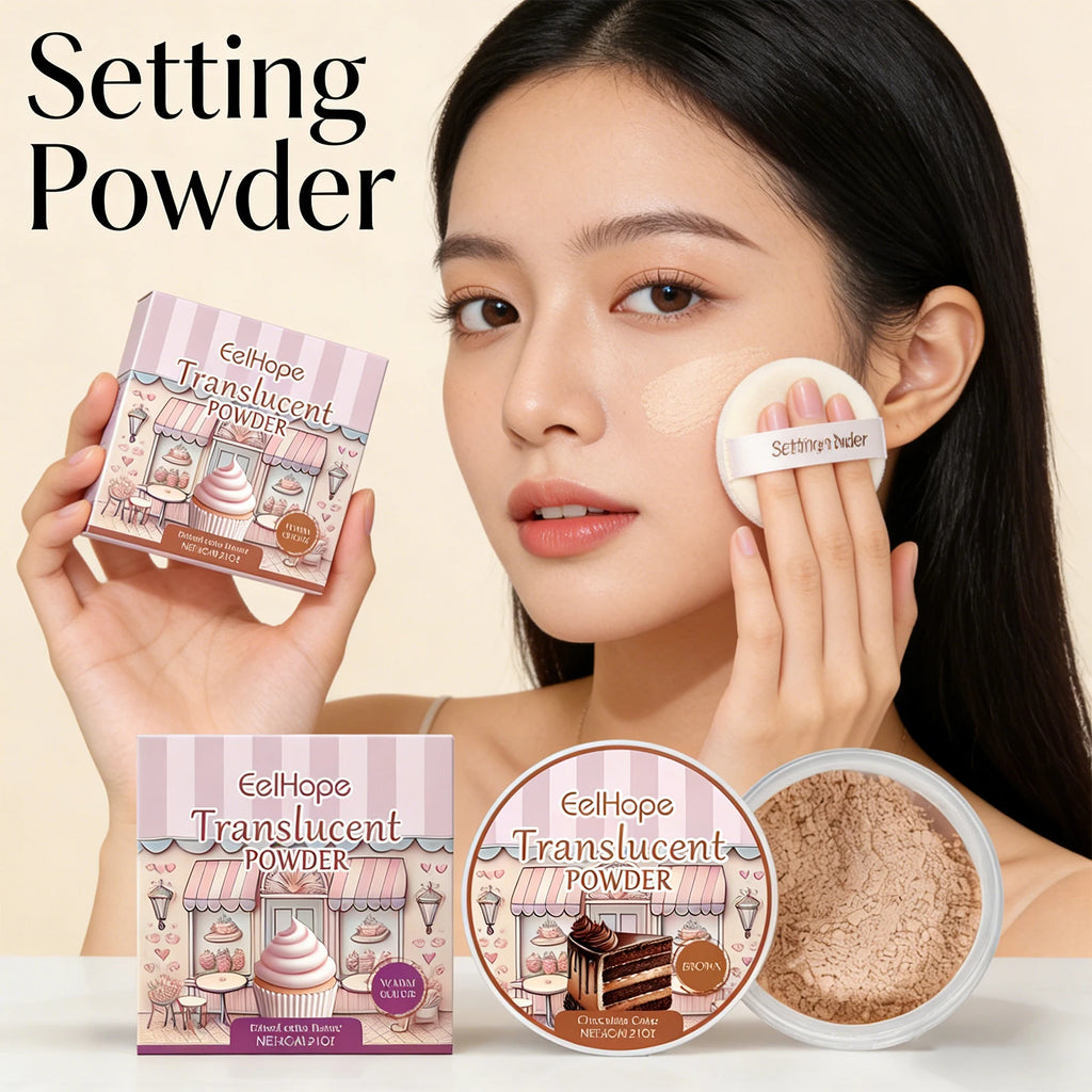 Eelhope Oil Control Loose Setting Powder – Matte Finish 6g Loose Setting Powder Oasis Select