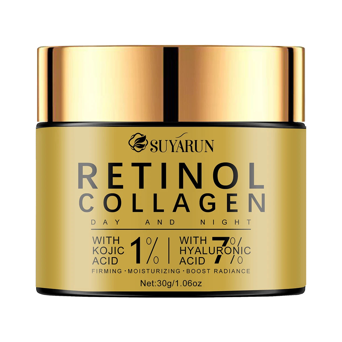 Retinol Moisturizer – Kojic Acid & Hyaluronic Acid Day & Night Facial Moisturizer Oasis Select 30g