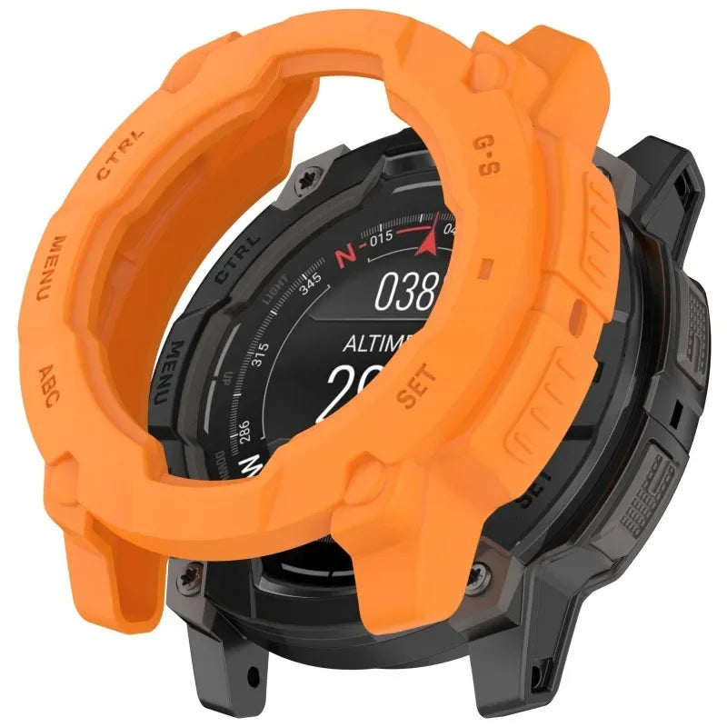 TPU Case for Garmin Instinct 3 45mm 50mm AMOLED Solar Bumper Cover Smartwatch Bumper Case Oasis Select