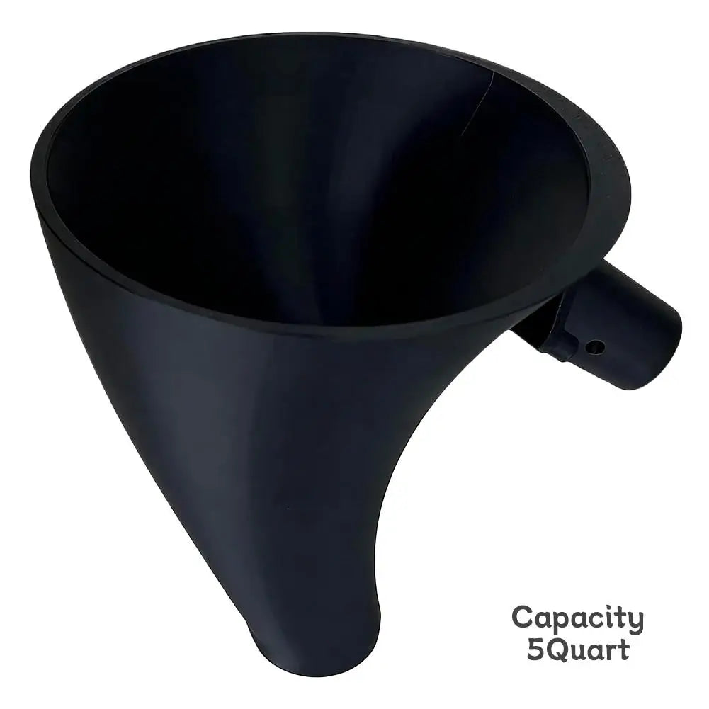 For Artisan Ksm150 5 Enables Guided Pouring Easy Pouring Design Flour Funnel - Prevents Spills & Messes, Kitchen Aid Funnel Tool Oasis Select Black