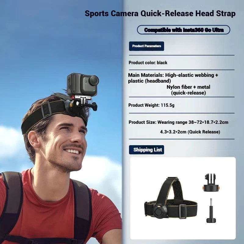 Insta360 Go Ultra Magnetic Quick Release Extension Bracket