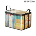 Transparent PVC Storage Box – Dustproof Organizer with Handle