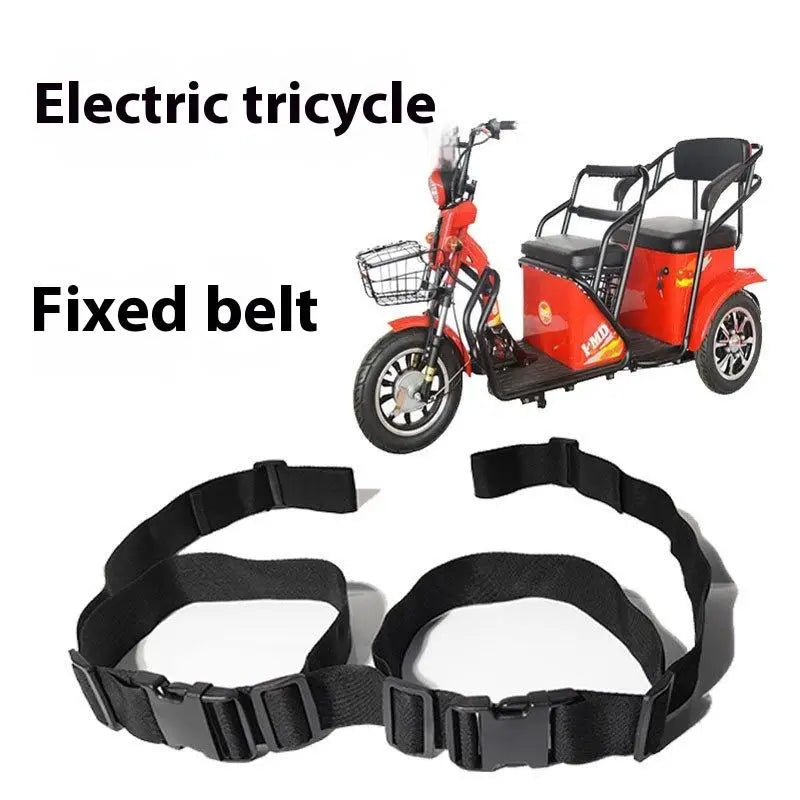 Universal Electric Tricycle Safety Belt Elderly Scooter Fixed Insurance Strap For Child Elder Motorcycle Safety Belt Oasis Select