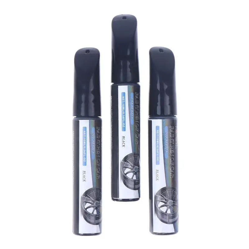 3 Units of Black Car Wheel Scratch Eraser Pen, Auto Paint Cleaner, Effective Dirt Removal and Touch Up Oasis Select