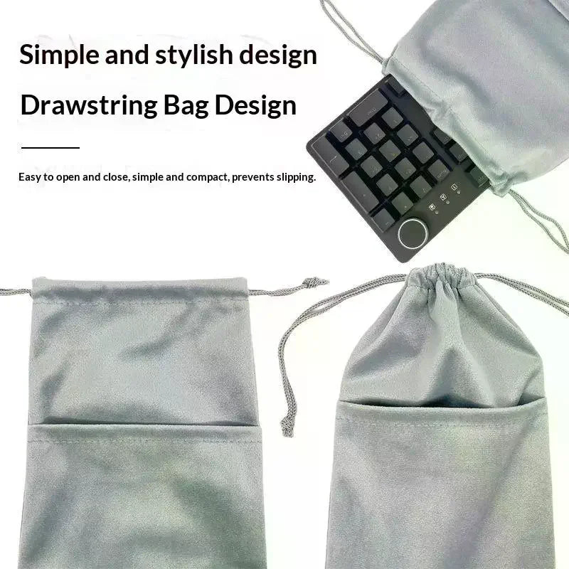 Storage Bags Keyboard Bags Drawstring Pocket Dustproof Handbag For Suitable For 68/87/108 Key Keyboards Oasis Select