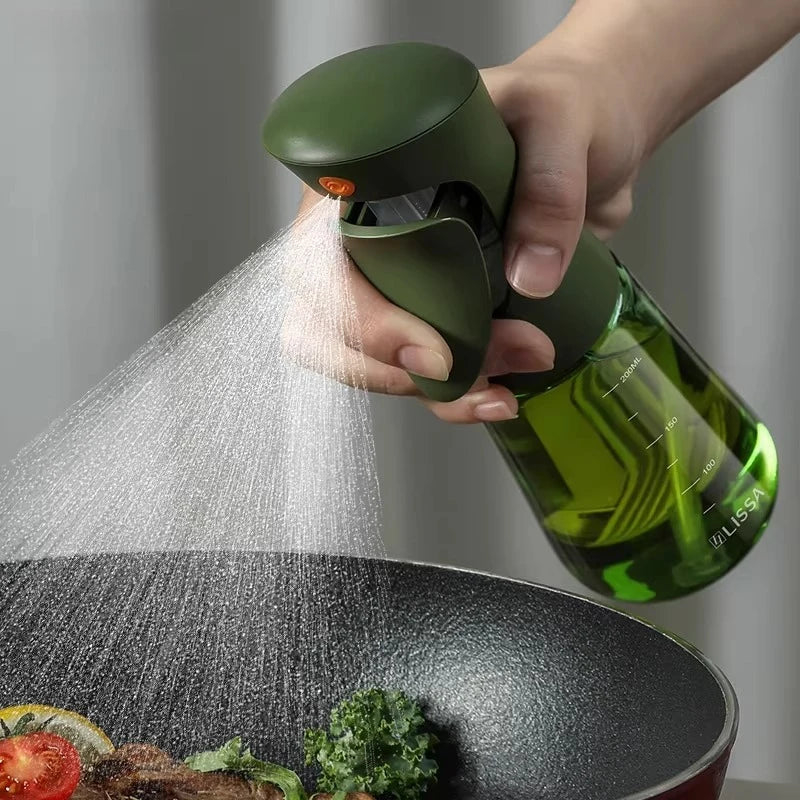 Oil Spray Kettle Light Avoidance Atomization Kitchen Household Food Oil Glass Home Furnishings Convenient Storage Oasis Select