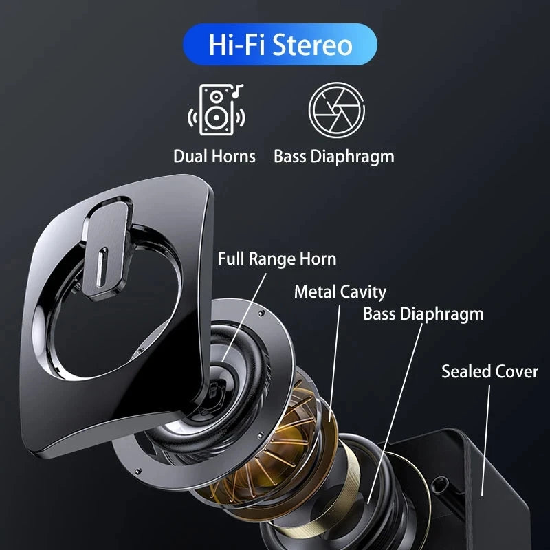 AyeBeau Mini Wired 2.0 Stereo PC Speakers – USB Desktop Audio