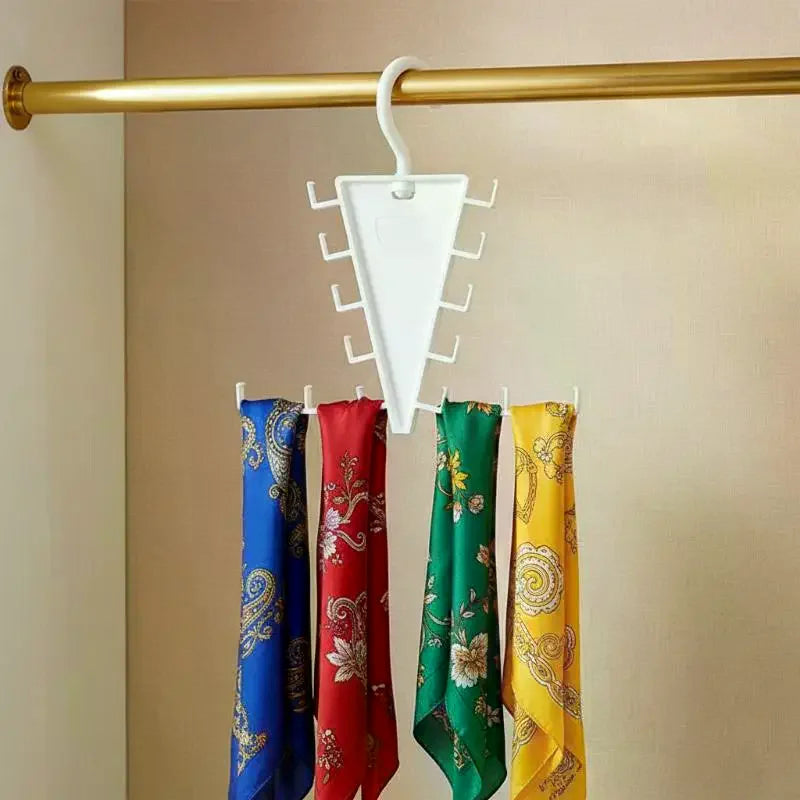 V-Shape 10-Hook Closet Organizer Hanger | Space-Saving Wardrobe