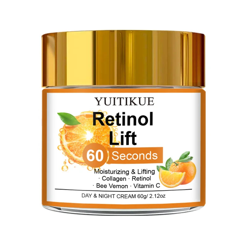 YUITIKUE Retinol Lift Cream – Anti-Aging Face Moisturizer 60g