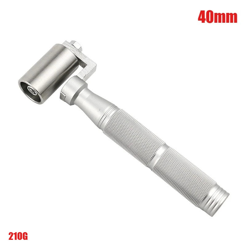 JUSTINLAU 35/40mm Stainless Steel Household Wallpaper Aluminum Alloy Pressure Wheel Flat Pressure Wheel Belt Bearing Hand Tool Oasis Select 40mm
