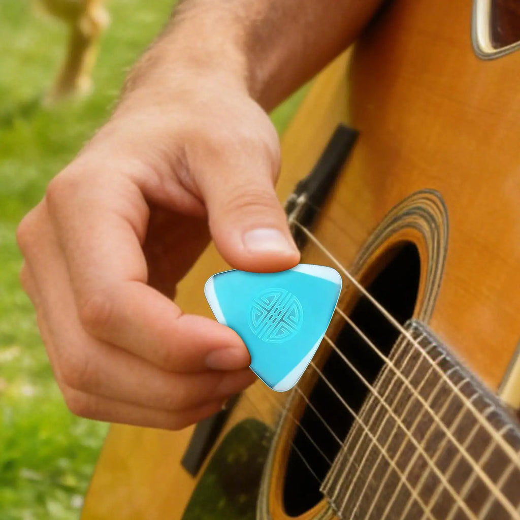 1PC Ruan Pick Plectrum for Stringed Musical Instrument Bulk Guitar Picks Zhongruan Acoustic Nylon Liuqin Playing Training Tools Oasis Select
