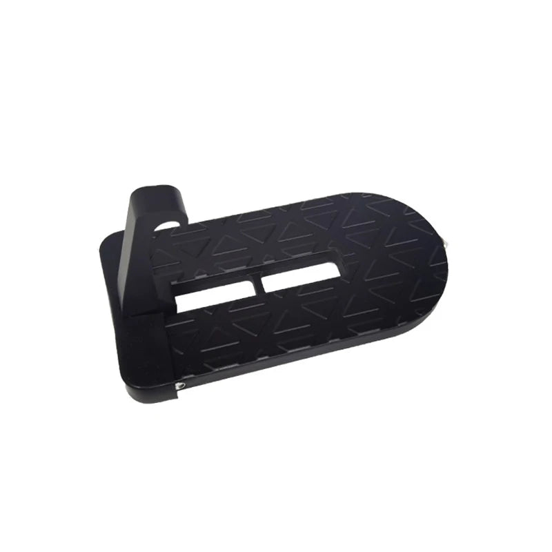 Foldable Car Door Step With Safety Hammer & Anti-Skid Wheel - Durable Aluminum Alloy Multi-Functional Roof Rack Hook Oasis Select