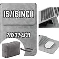 Laptop Sleeve Case 13 14 15 15.6 16Inch For Huawei HP DELL Bag For Macbook Air Pro 13 13.6 M4 Notebook Case with stand Men Women