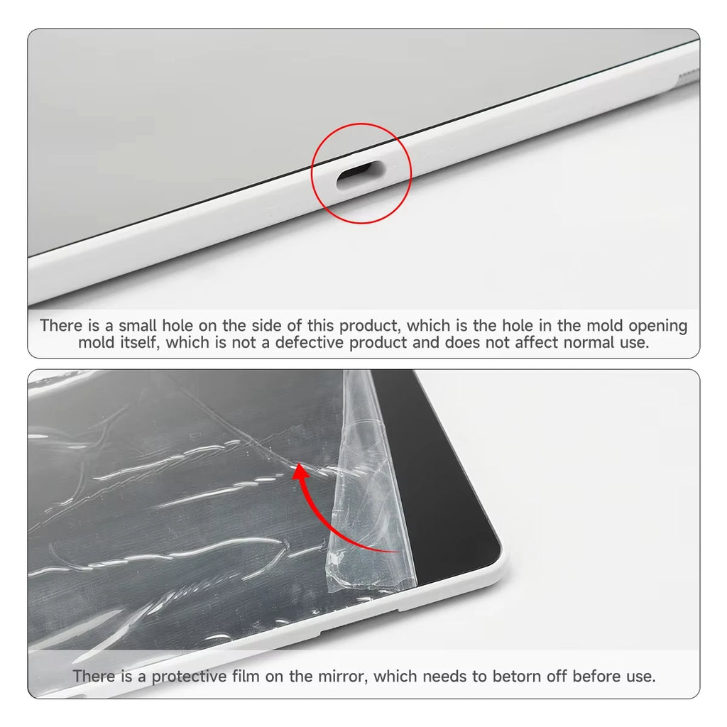 HD Car Sun Visor Makeup Mirror | Portable Vanity for SUV & Truck