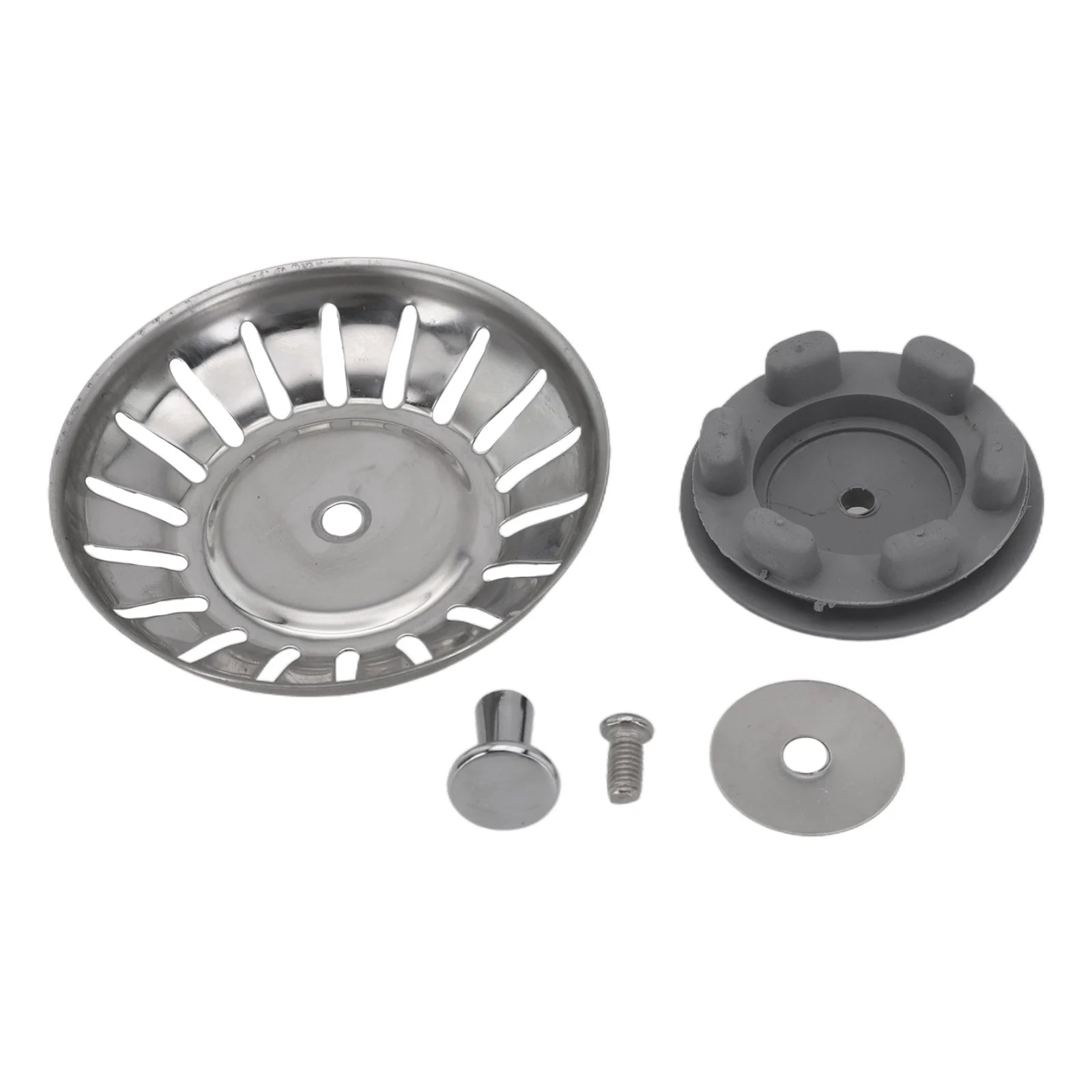 Anti Constipation Kitchen Sink Strainer Drain Easy To Clean Block Food Seamless Flow Blockages Smooth Water Flow Oasis Select