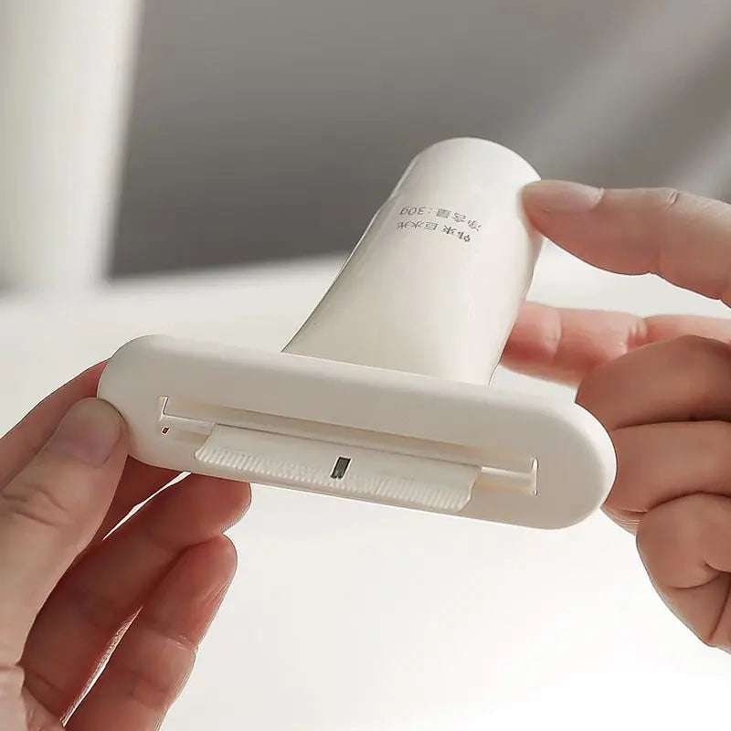 Manual Toothpaste Tube Squeezer & Roller Clip | No-Waste