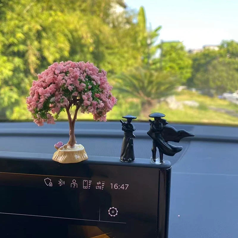 6-Piece Mini Chinese Swordsman Figurines | Car & Home Décor