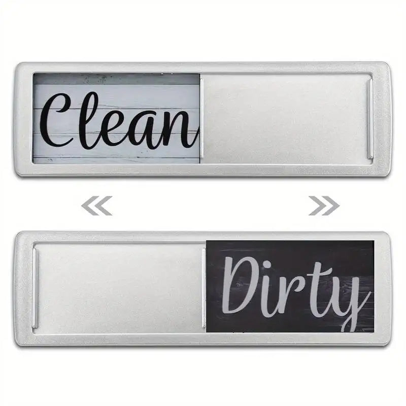 Dishwasher Magnet Clean Dirty Sign Dishwasher Clean Dirty Magnet Clean Dirty Dishwasher Magnet Indicator Kitchen Organization Oasis Select White-A