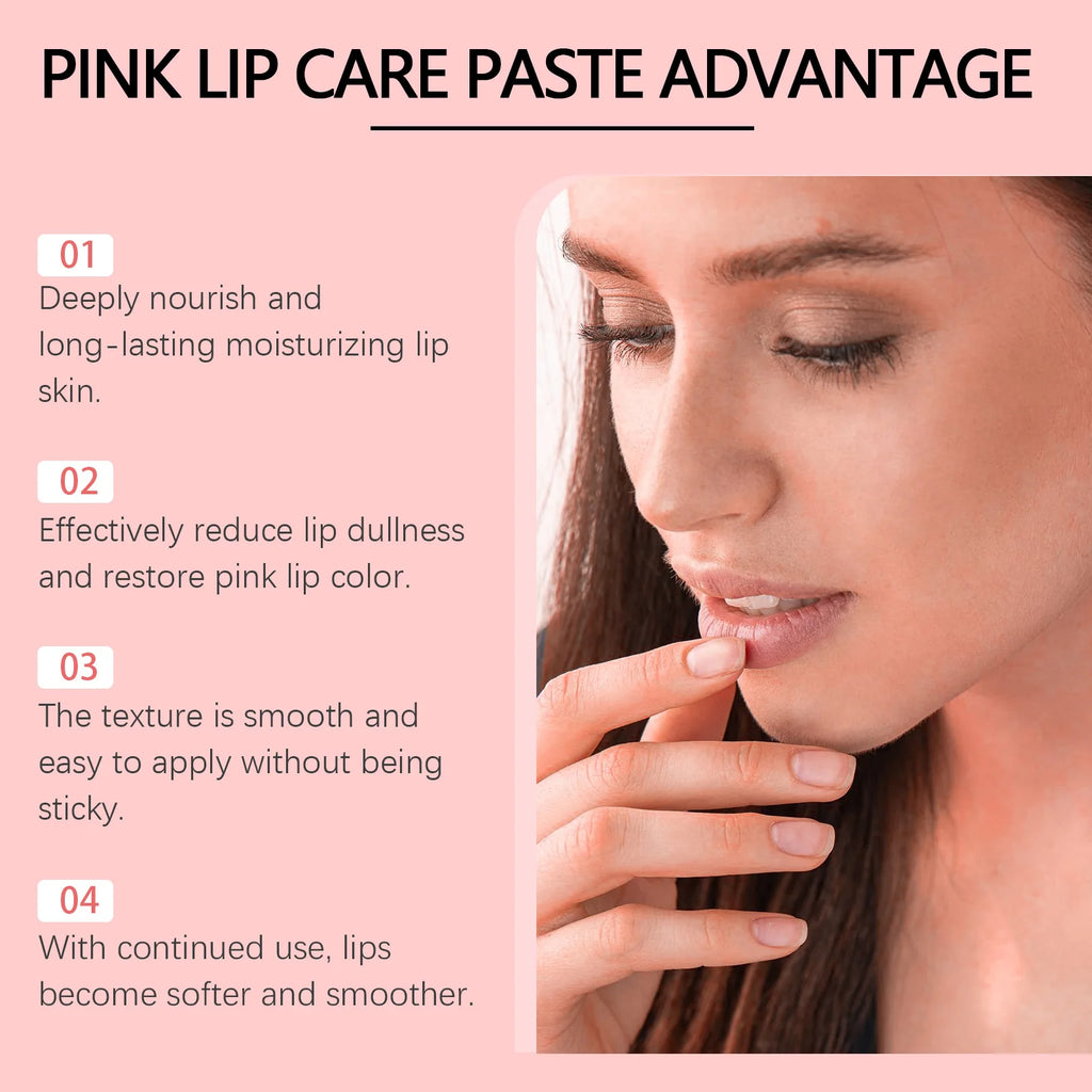 Lips Cream Exfoliator Anti Crack Nourishing Lip Plump Dark Lips Removal Lip Care to Deep Moisturizing Lip Balm Brighten Dark Oasis Select