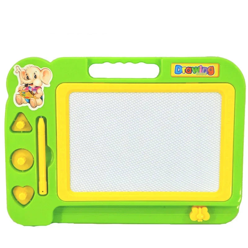 Children Magnetic Drawing Board WordPad Baby Color Graffiti Board Art Educational Drawing Toys Drawing Tool Gift For Kids Toy Oasis Select green