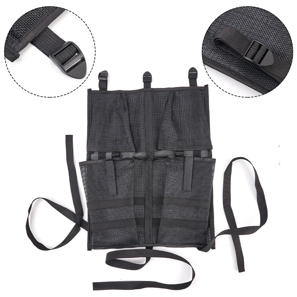 Nylon Mesh Kayak Under Seat Storage Bag Kayak Canoe Tool Organization Pouch Sheet Oasis Select