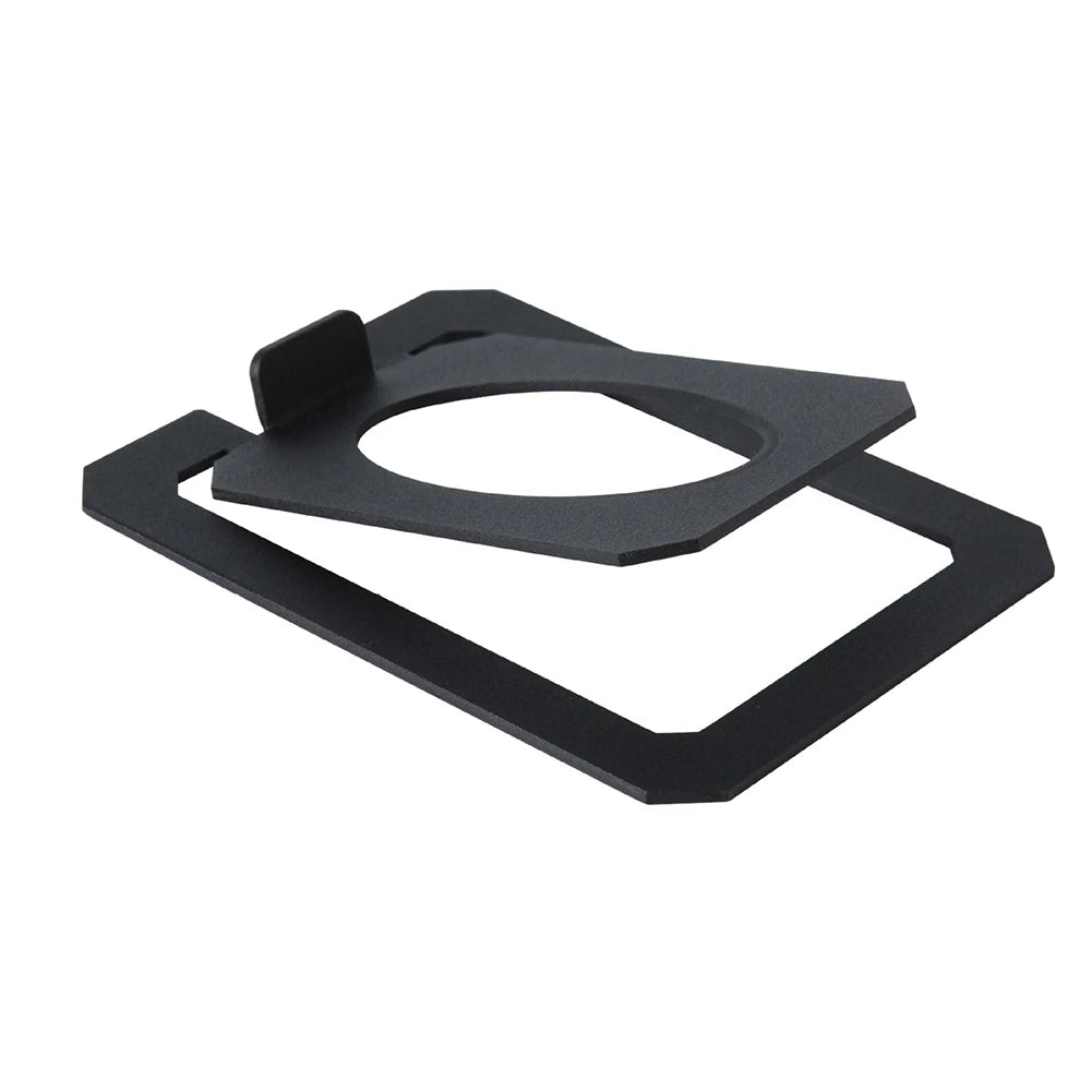 Clean and Minimalistic Design Suitable for Compact 2 3 Speakers Desktop Speaker Stands for PC Tabletop Monitor Oasis Select Black
