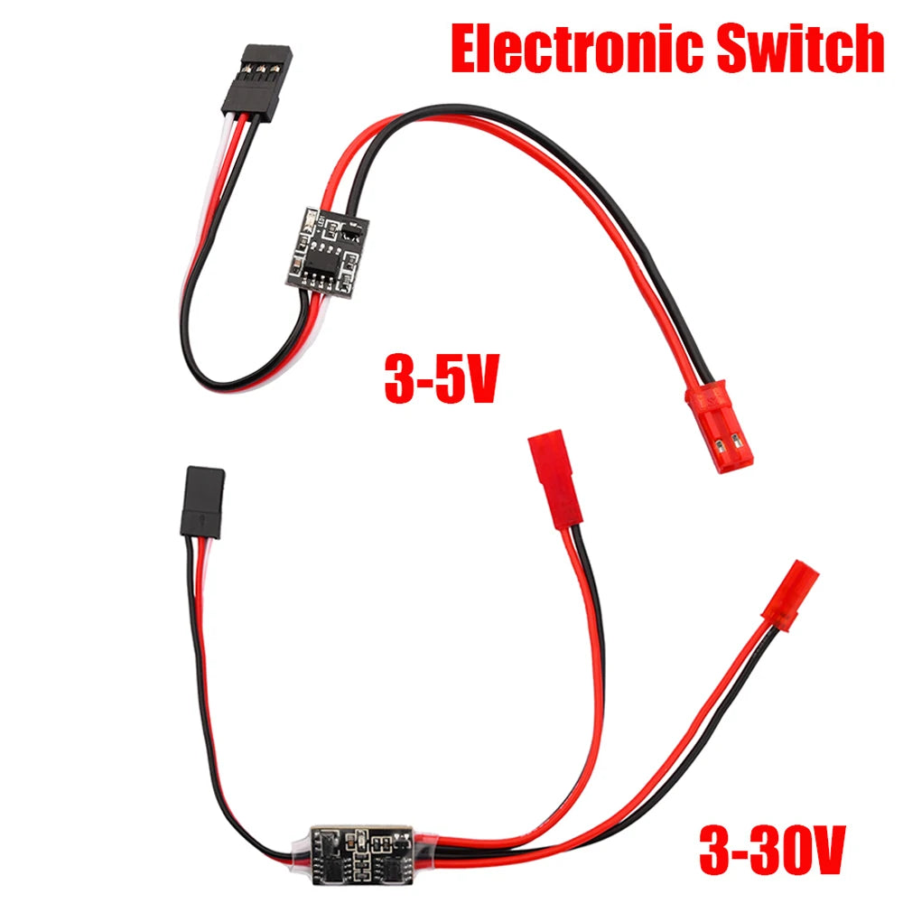 2~30A High Current Remote Control Electronic Switch 3-30V Aerial Model Plant Protection for RC Drone Water Pump PWM Signal Cont Oasis Select