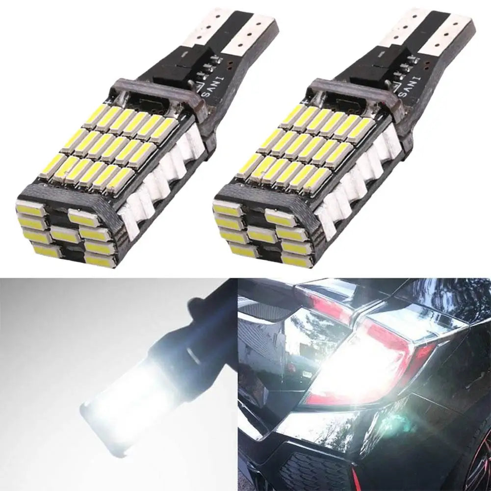 T15 921 912 LED Reverse Backup Lights 1200LM 6000K White – 2Pcs LED Reverse Lights Oasis Select