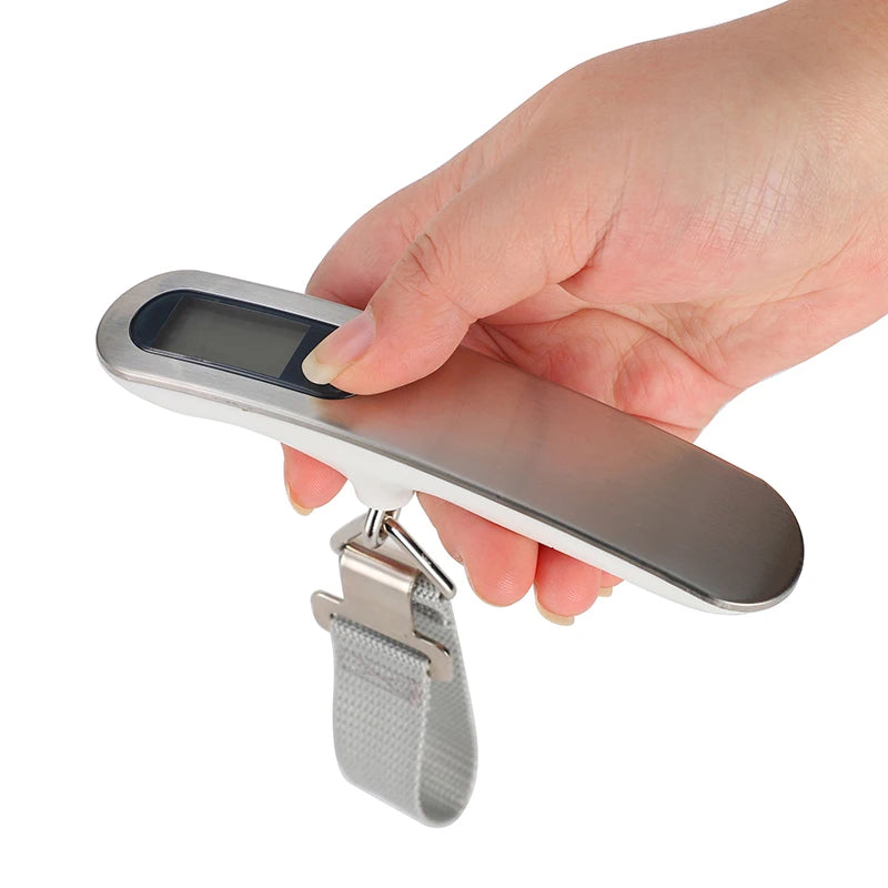 50KG/110LB Luggage Weighing Scale Electronic Digital Scale Travel Portable Hanging Scales Oasis Select