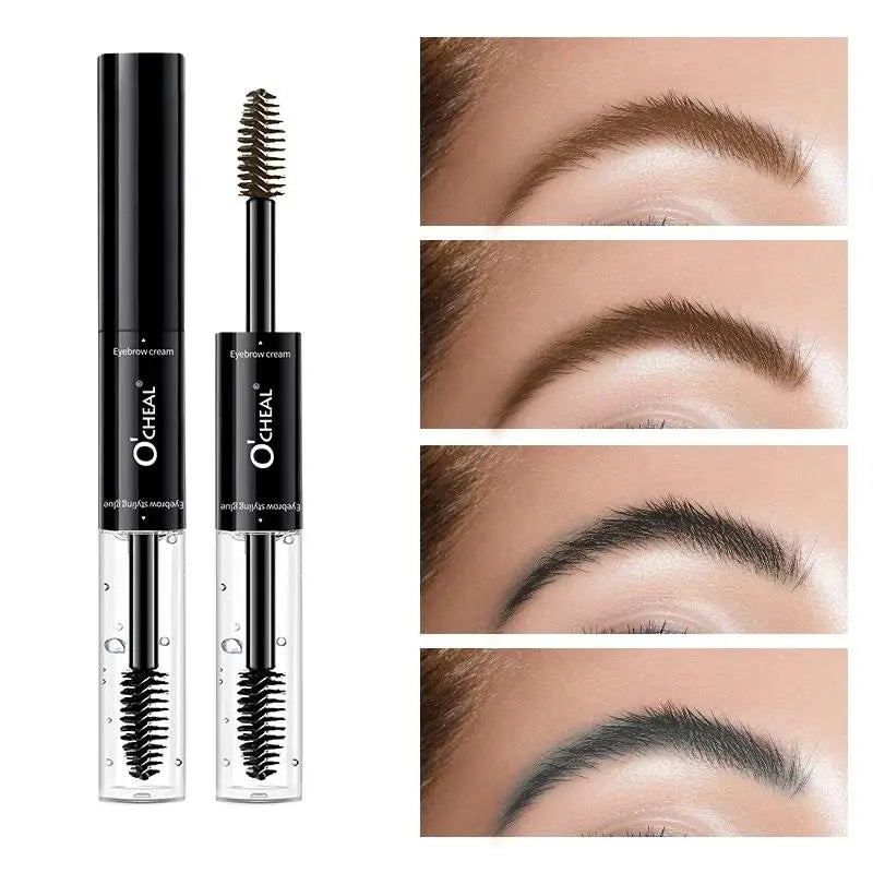 OCHEA Dual-Head Waterproof Eyebrow Tint Cream & Styling Wax