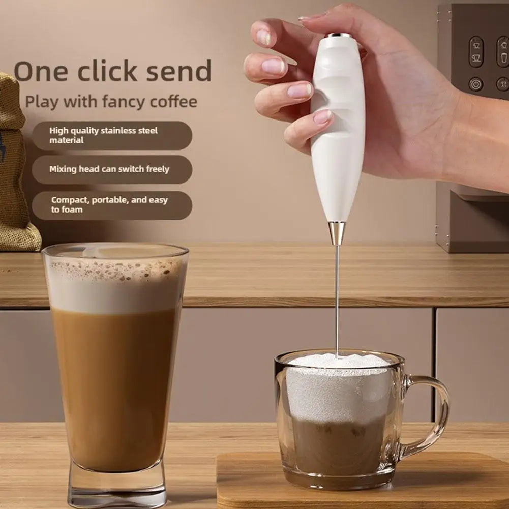 Mi Milk Frother Handheld Foam Maker For Latte Mini Whisk Coffee Hot Chocolate Egg Beater Drink Mixer USB electric mixer Oasis Select