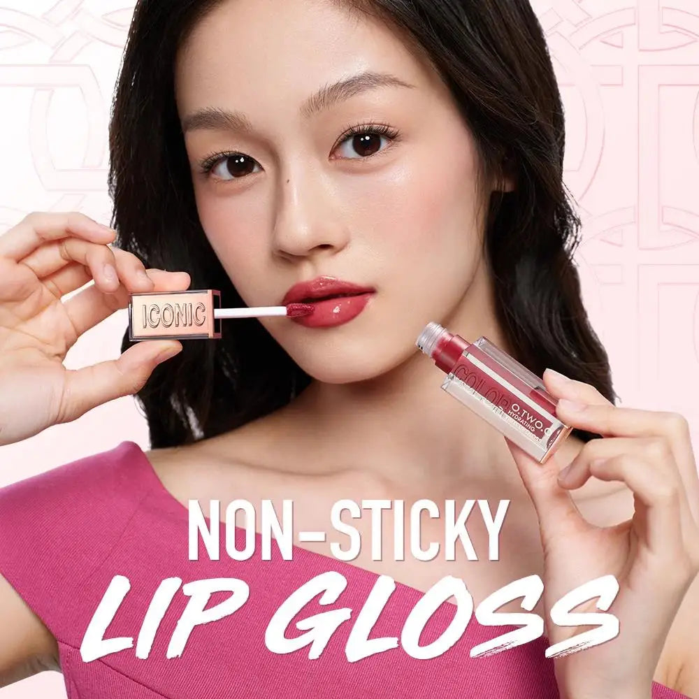 O.TWO.O Plumping Lip Gloss – Hydrating, High-Shine & Waterproof