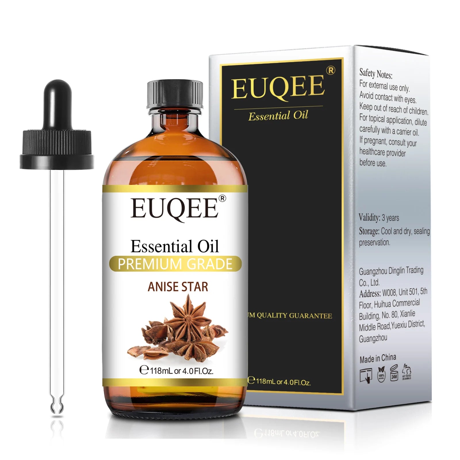 EUQEE Aromatherapy Essential Oils – Lavender, Eucalyptus & More