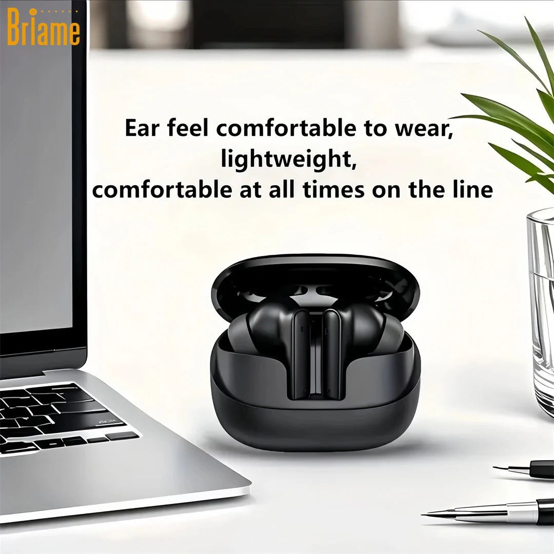 Briame Flip-Style Bluetooth Earphones Wireless Headphones with Microphone for Sports Running Earbuds with Mic In-Ear Headset Oasis Select