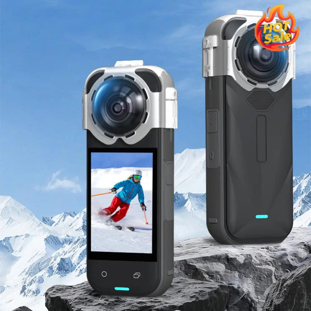 For Insta360 X5 Action Camera Lens Guard Wear Resist Lens Protector Cover Lightweight Anti-Scratch Lens Cap Lens Protect Sleeve Oasis Select