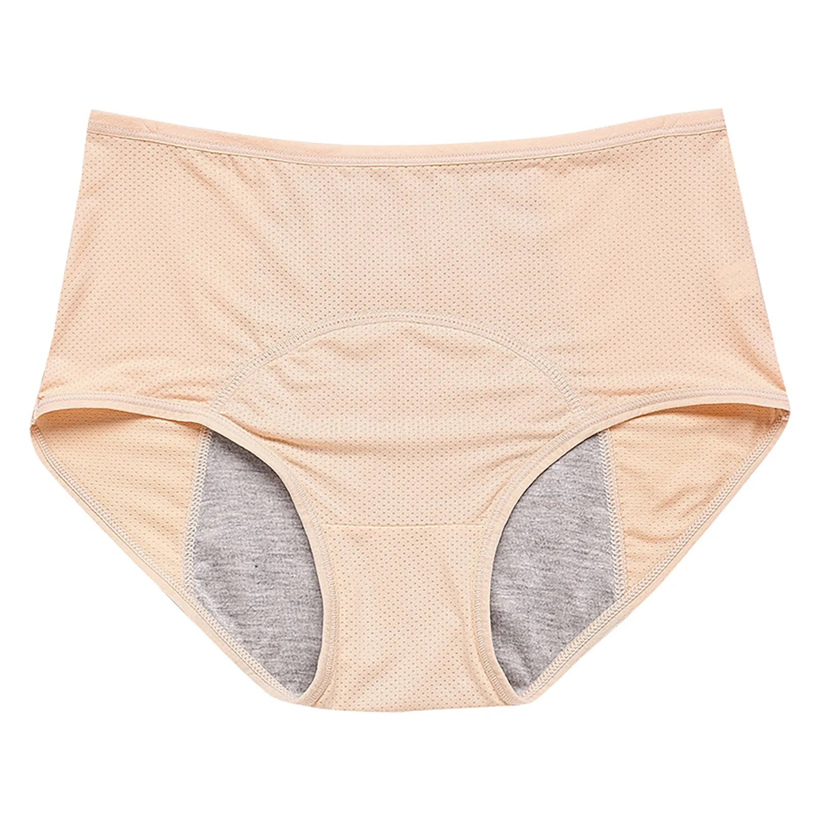 Women's Period Panties – Leak-Proof Cotton Mid-Waist Briefs Period Panties Oasis Select Complexion 2XL