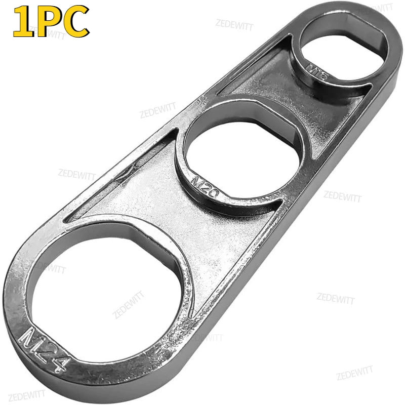 Faucet Maintenance Tool Practical 2 In 1 Faucet Aerator Wrench Water Flow Adjusting Faucet Bubbler Wrench Plumber Home Bathrooms Oasis Select 1PC