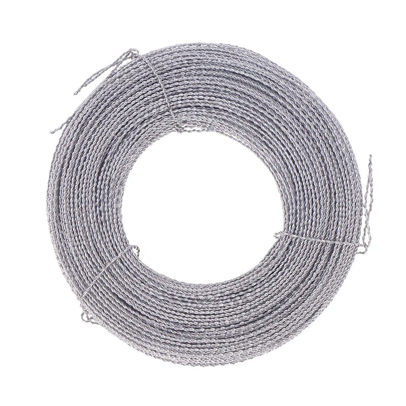40M/Roll Electric Meter Lead Seal Buckle Set Widely Used Iron Thread Sealing Lead Sealing Wire Two Shares Oasis Select