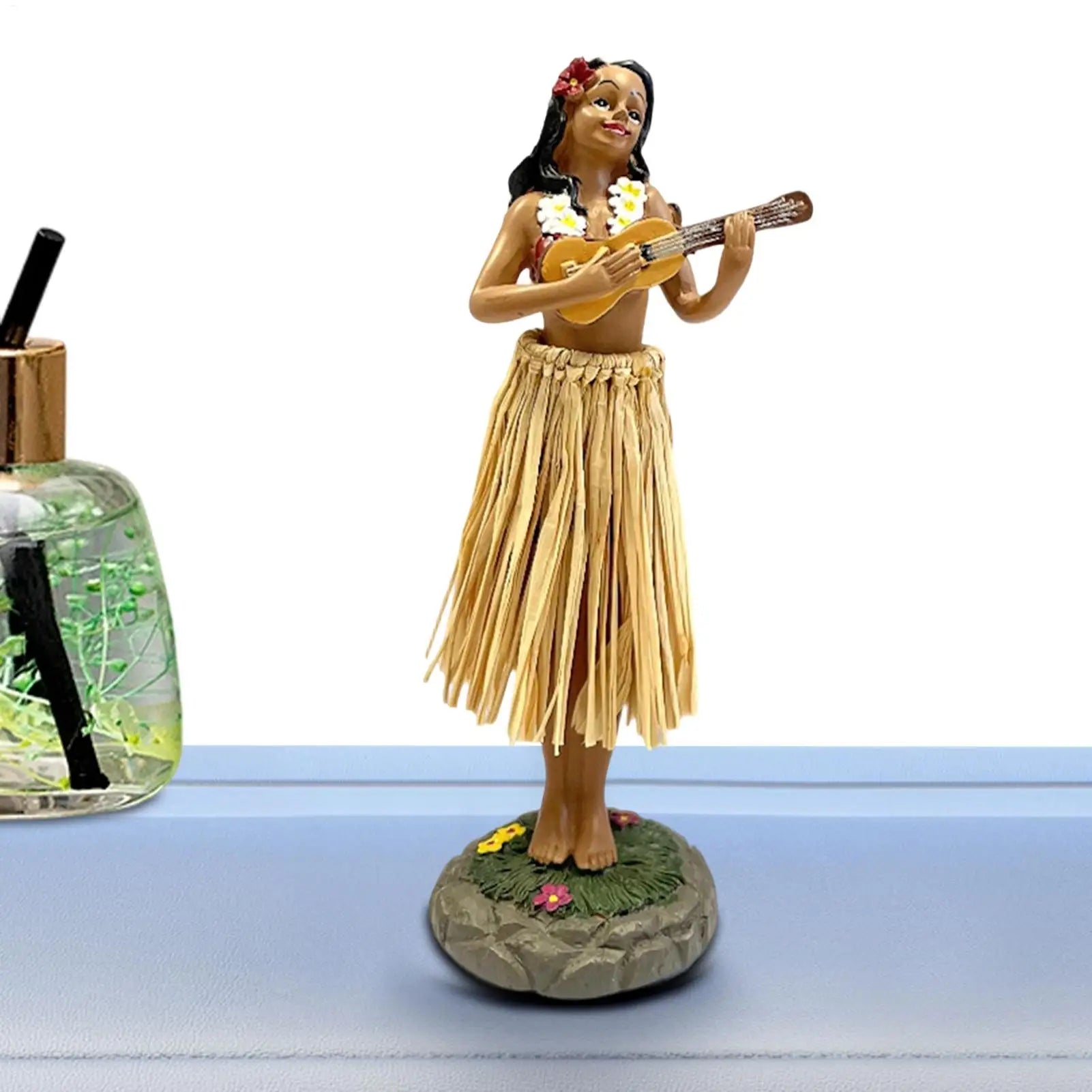 Hawaiian Dancer Dashboard Doll – Bobbing Car Decor Figure